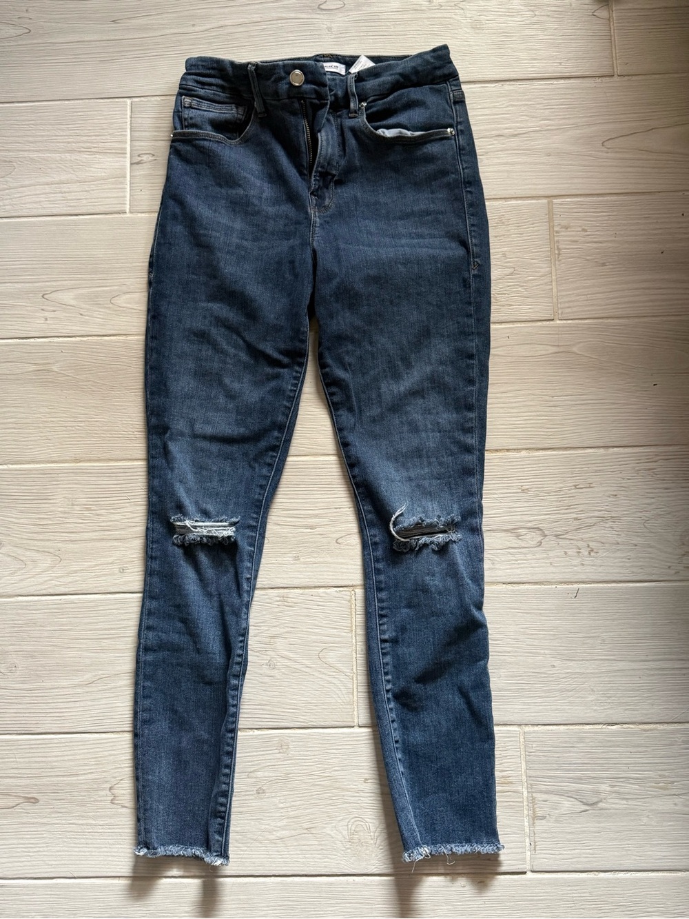 Good American Crop Skinny Jeans